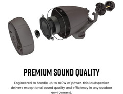 Polk Audio Atrium Sat 300 3.5-inch All-weather Outdoor Loudspeaker image 4