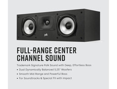 Polk Audio Monitor XT30 5.25-inch Passive Center Channel Loudspeaker image 2