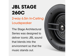 JBL Stage 260C In-ceiling Loudspeaker image 2