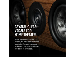 Polk Audio Reserve R350 Passive Center Channel Speaker image 3
