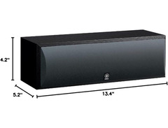 Yamaha NS-C210 Passive Center-channel Speaker image 2