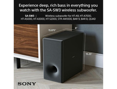 Sony SA-SW3 Wireless Subwoofer image 3