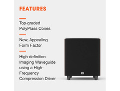 JBL Studio 660P 12-inch 500-watt Powered Subwoofer image 3