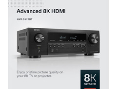 Denon AVR-S570BT 70-watt, 5.2-channel 8K A/V Receiver image 3