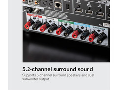Denon AVR-S670H 75-watt, 5.2-channel 8K A/V Receiver image 2