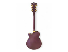 D'Angelico DLX Purple Hollow Body Electric Guitar image 4