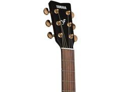 Yamaha FX335C Dreadnought Acoustic-Electric Guitar Black image 3