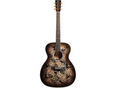 Martin Custom Shop M Paisley Acoustic-electric Guitar image 3