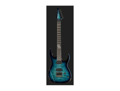 Solar Guitars S1.6AQOB Quilted Ocean Blue Br image 2