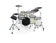 Roland VAD716 Electronic Drum Set - Polished White image 4