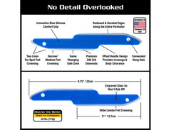 MusicNomad S-File Safe Zone Fret Crowning File image 2