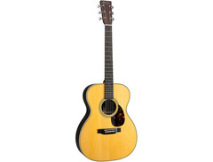 Martin OM-28E Standard Series Acoustic-electric Guitar - Natural with Aging Toner, Fishman Aura VT Enhance (2025) image 3