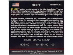 DR Strings NEON Hi-Def Green Bass SuperStrings Light 4-String image 2