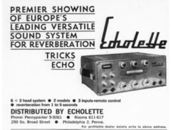 Klemt Echolette NG51-S - What To Know & Where To Buy | Equipboard