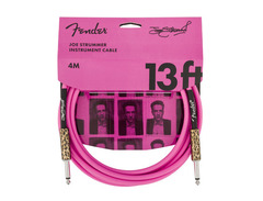 Fender Strummer Pro 13' Pink Leopard Signature Joe Strummer Cable 4m image 2