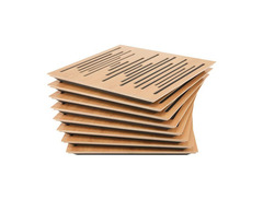 Vicoustic Wavewood Ultra Lite Hybrid Acoustic Panel - Natural Oak, 8-pack image 4