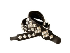 Red Monkey RR Pyramid Guitar Strap image 2