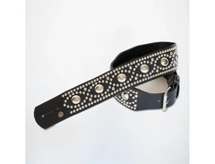 Red Monkey Love Gun Guitar Strap image 2