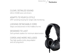 Technics EAH-DJ1200 Stereo DJ Headphones image 2