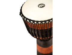 Meinl Percussion ADJ3-XL African Style Rope Tuned 13-Inch Wood Djembe, Brown/Black image 4