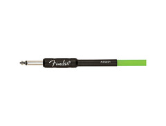 Fender Professional Series Glow in the Dark Straight to Straight Instrument Cable 18.6 ft. Green image 4