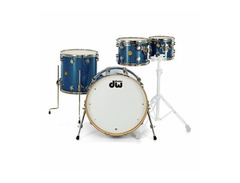 DW Custom Jazz Series (Custom Laser Blue) image 2