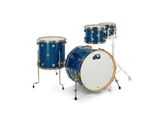 DW Custom Jazz Series (Custom Laser Blue) image 3