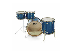DW Custom Jazz Series (Custom Laser Blue) image 4