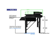 RAB Audio ProRak 61Desk image 4