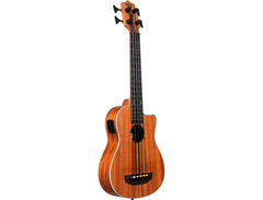 Kala U-Bass Scout, Mahogany Acoustic-Electric Bass Guitar image 3
