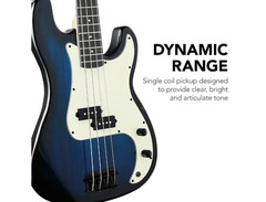 Best Choice SKY7254 Full Size Beginner 4-String E-Bass image 3