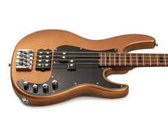 Harley Benton Enhanced 25TH Firemist Bass image 3