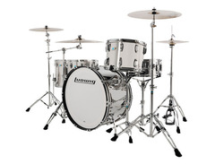 Ludwig 50th Anniversary Limited Stainless Steel 4-piece Shell Pack image 3