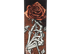 D'Addario Alchemy Leather Guitar Strap, Cryptorosa Multi-Colored 2.5 in. image 3