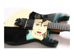 Jackson Dinky Strat Nagel Girl Graphic image 3