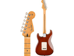 Fender Player II Stratocaster HSS Chambered Mahogany Body Maple Fingerboard Electric Guitar Transparent Mocha Burst image 4