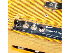 Fender Super 5D4 Wide Panel 18-Watt 2x10" Guitar Combo image 3