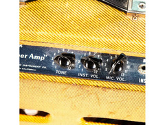 Fender Super 5D4 Wide Panel 18-Watt 2x10" Guitar Combo image 4