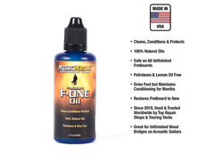 MusicNomad Fretboard F-ONE Oil - Cleaner & Conditioner image 2