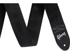 Gibson 2" Ferrari Red Nylon Lightning Bolt Guitar Strap image 2