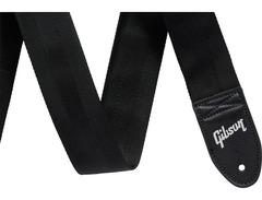 Gibson 2" Ferrari Red Nylon Lightning Bolt Guitar Strap image 3