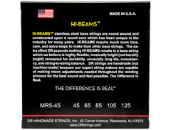 DR Strings DR Hi-Beams 5 string Medium (50 - 65 - 85 - 105 - 130) image 2