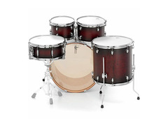 Gretsch Snare Drum 14x6.5 Catalina Maple Cherry Red finish image 3