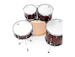 Gretsch Snare Drum 14x6.5 Catalina Maple Cherry Red finish image 4