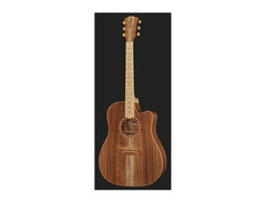 Cole Clark Fat Lady 2 Acoustic/Electric Cutaway Guitar Spruce Maple image 2