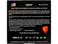 DR Strings DR K3 Neon Hi-Def Multi-Color Medium image 2