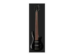 Harley Benton B-550FL 5-string Fretless Bass Guitar image 2