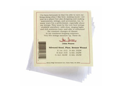 John Pearse #600L (.012-.053) Phosphor Bronze Strings image 2