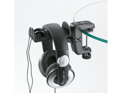 K&M 16085 Headphone holder with table clamp image 2