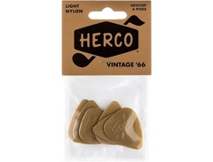 Dunlop Herco Vintage '66 Light Gauge 0.85mm Picks image 4